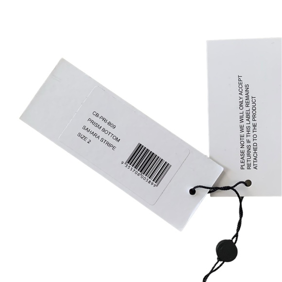 Code B NWT | Prism High Cut Bikini Bottom in Sahara Stripe Size 2X - Picture 7 of 10